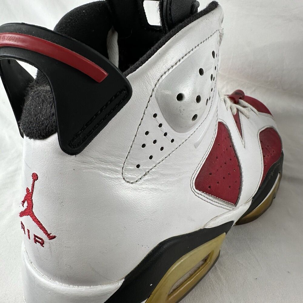 Nike 384664-160 Air Jordan 6 Retro 2014 Shoes Carmine NO BOX Size 12 Basketball - Picture 12 of 14